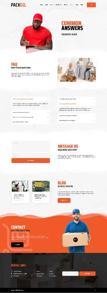 PackGo - Moving Transport Logistics