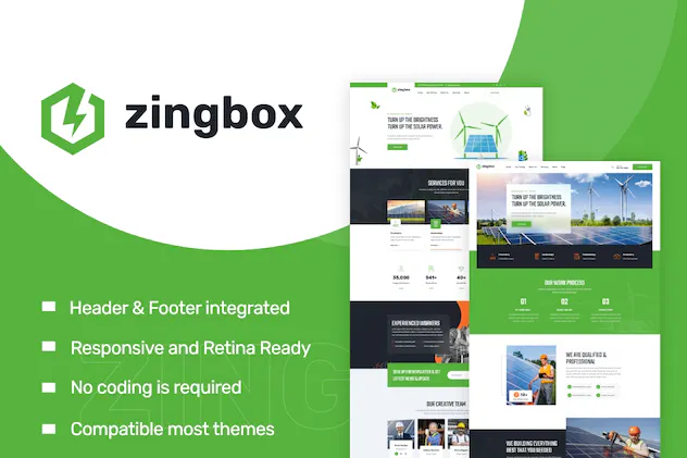 Zingbox Wind - Solar Energy