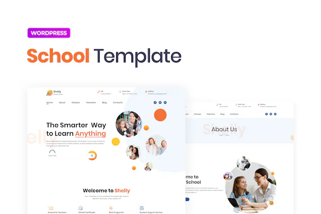 Shelly School for Elementor
