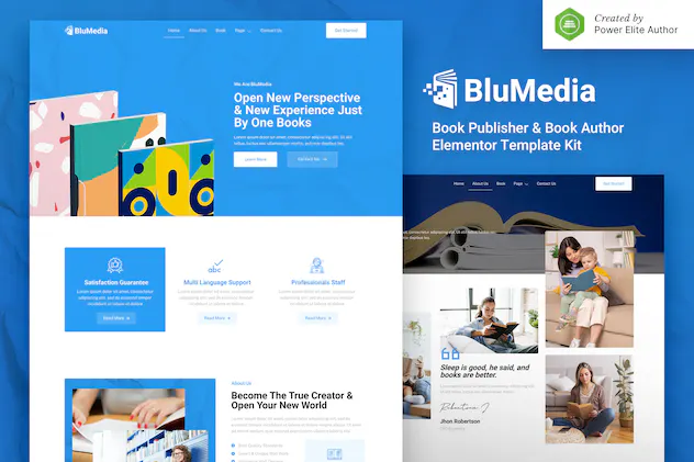 BluMedia Book Publisher - Book Author