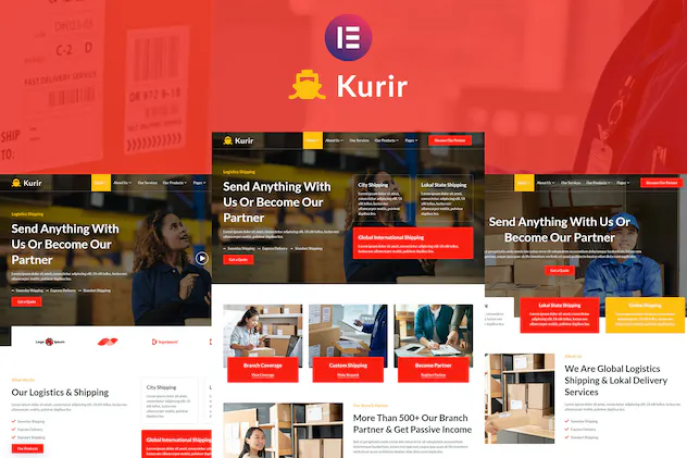 Kurir - Logistics Cargo Shipping
