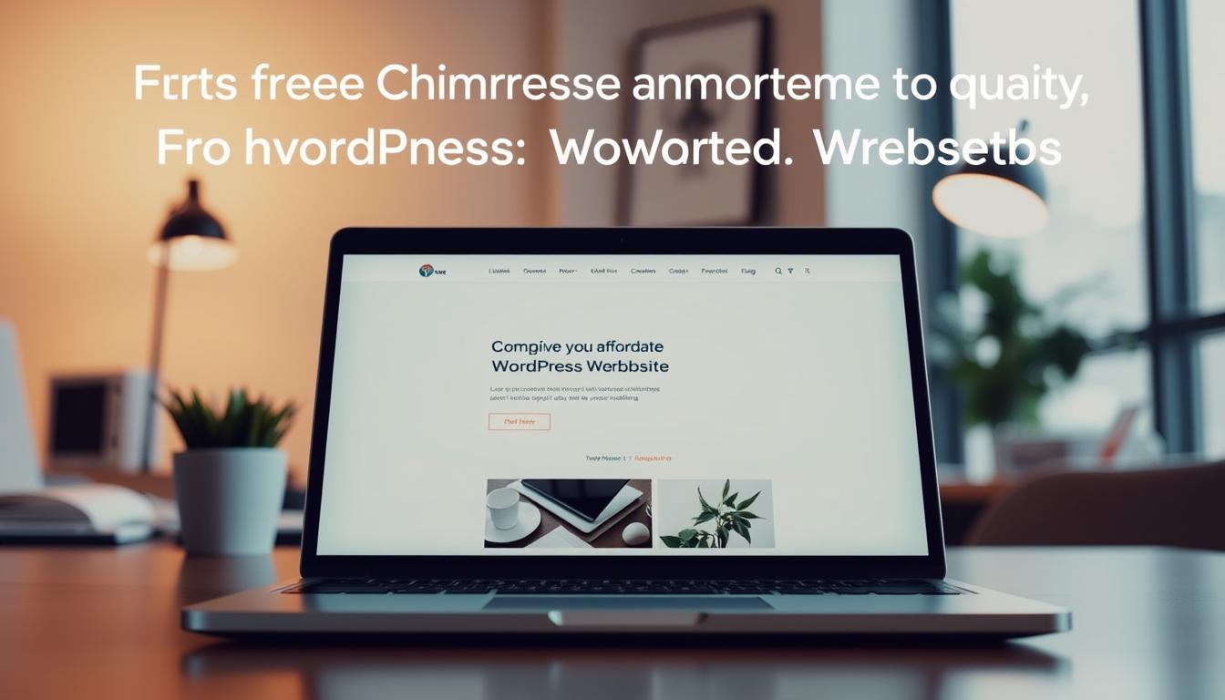 ตัวอย่างเว็บ WordPress