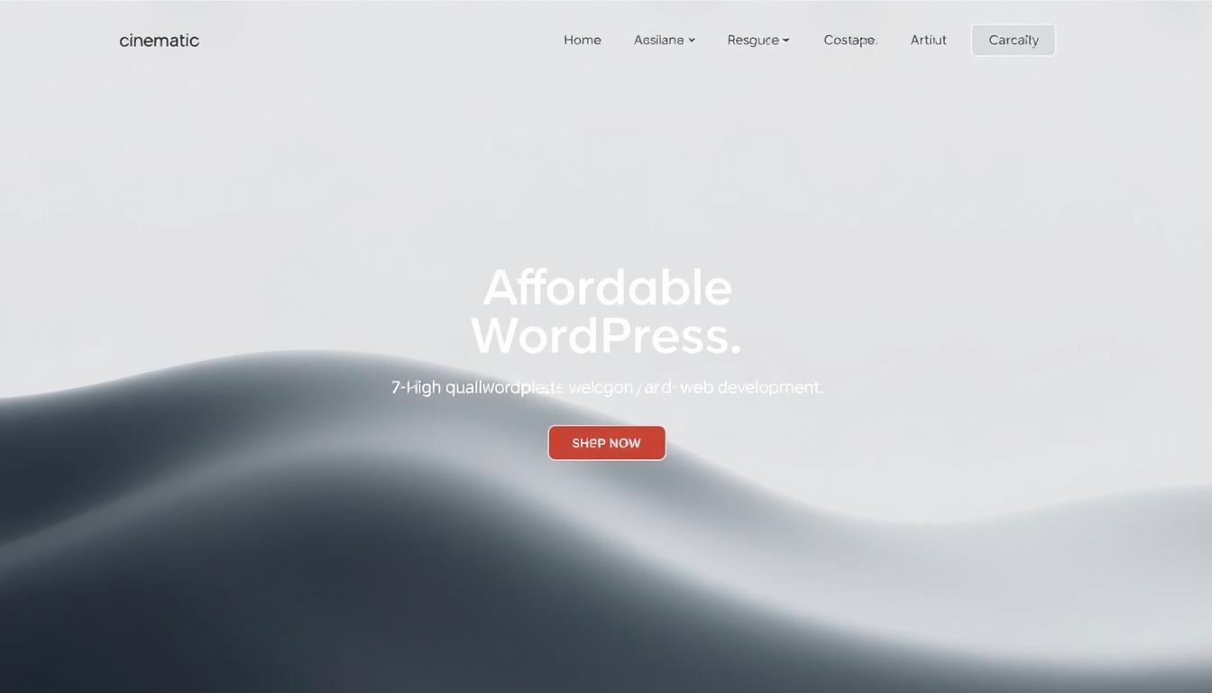 รับทําเว็บไซต์ wordpress ราคาถูก